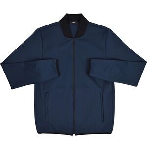 Theory Dark Blue Bomber Jacket